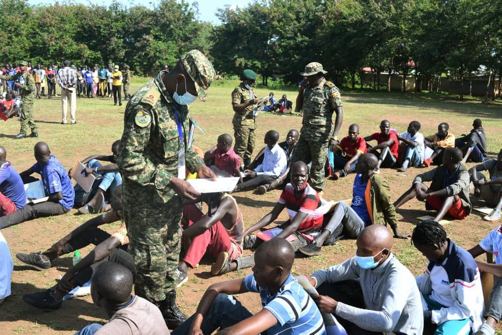 Over 1000 youths recruited as UPDF concludes exercise in Eastern region