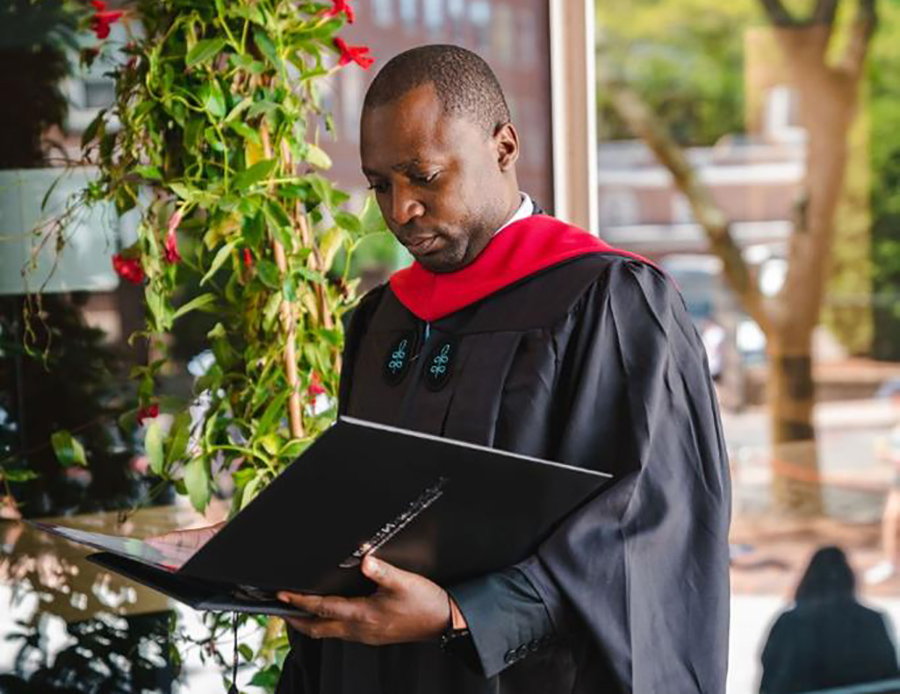 FSME boss, John Walugembe graduates from Harvard University