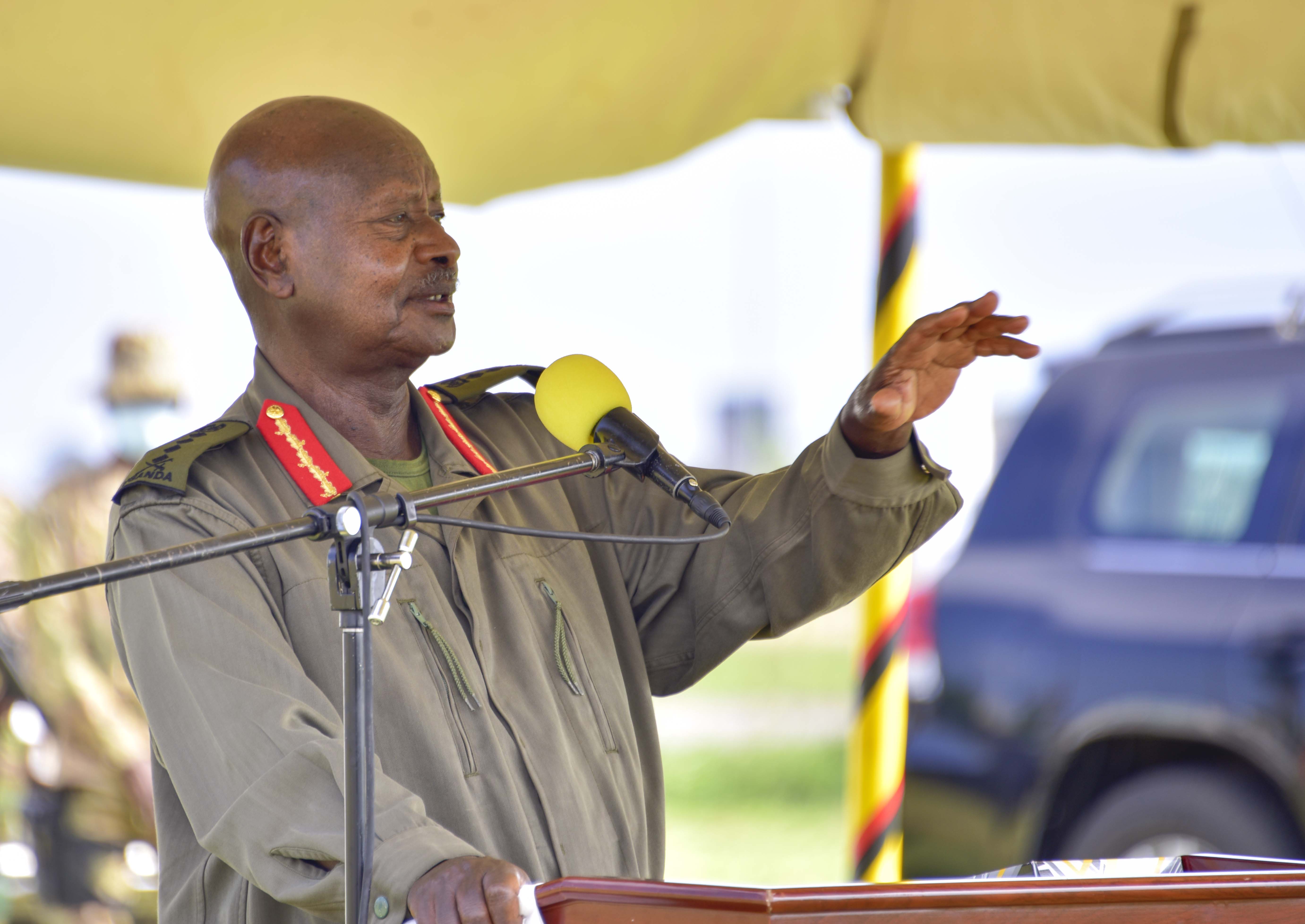 Museveni praises Uganda Air Force for accurate, fast strikes during operation Shuja in DRC