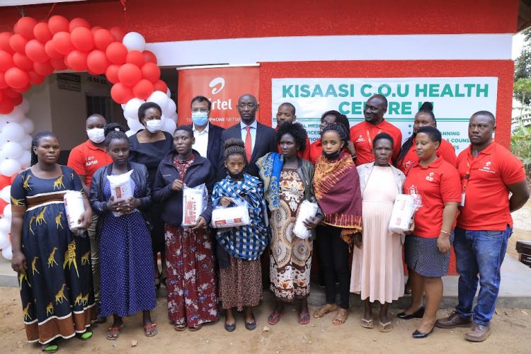 Airtel hands over shs50m refurbished health centre to Kisaasi community
