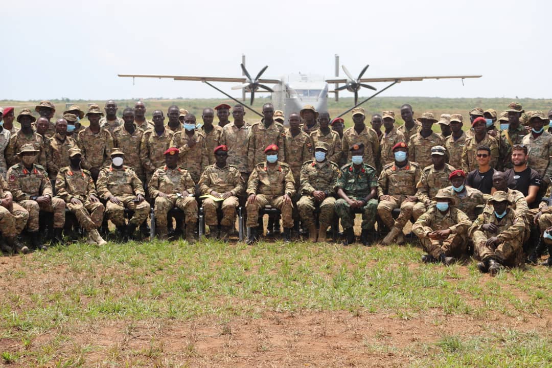 Brig Busizoori passes out first ever  SFC paratroopers