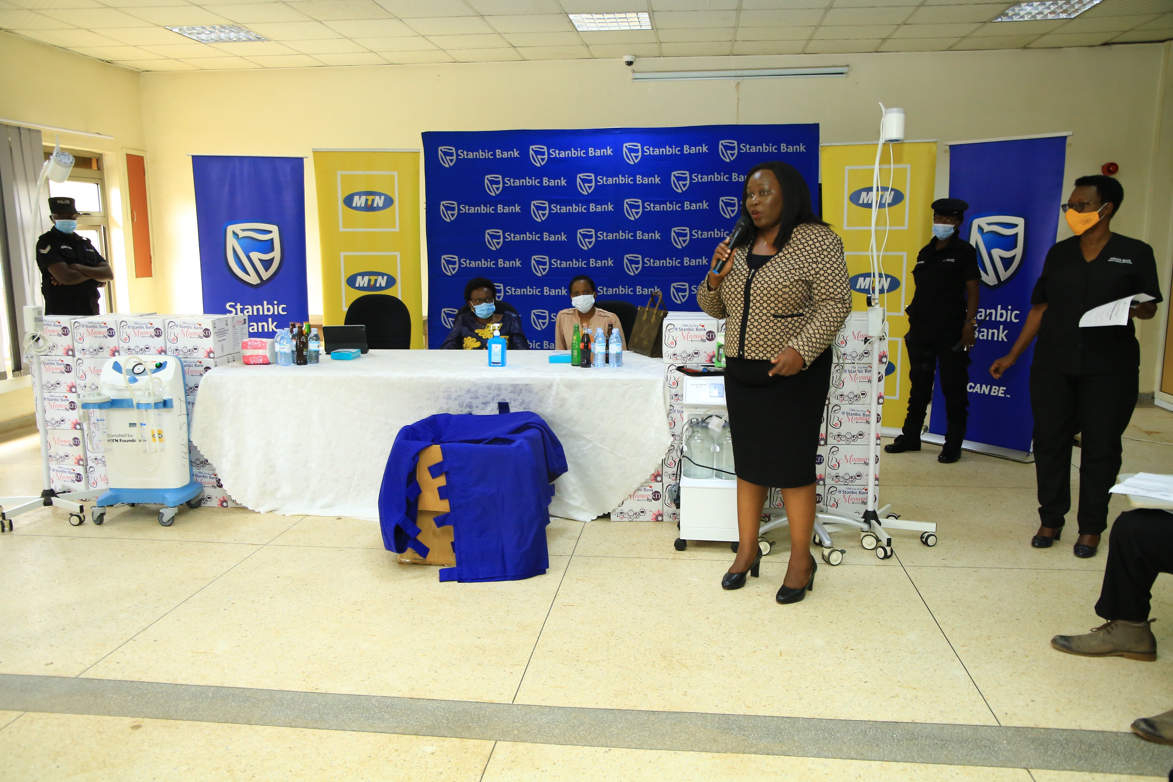 Stanbic Bank, MTN come to the rescue of Kawempe hospital