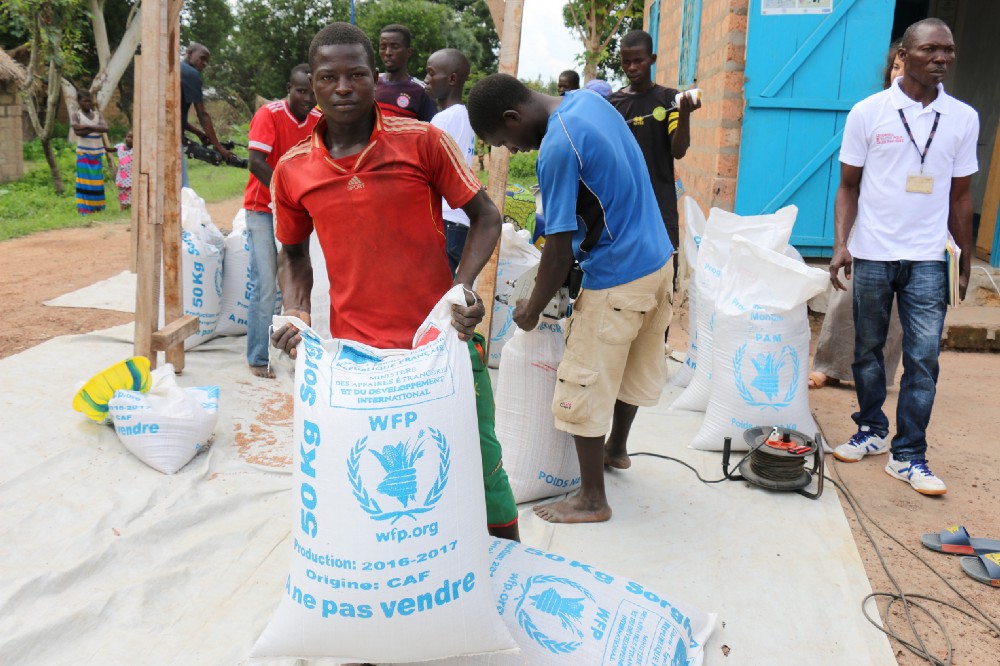 War making it hard for WFP to distribute food in Central African Republic