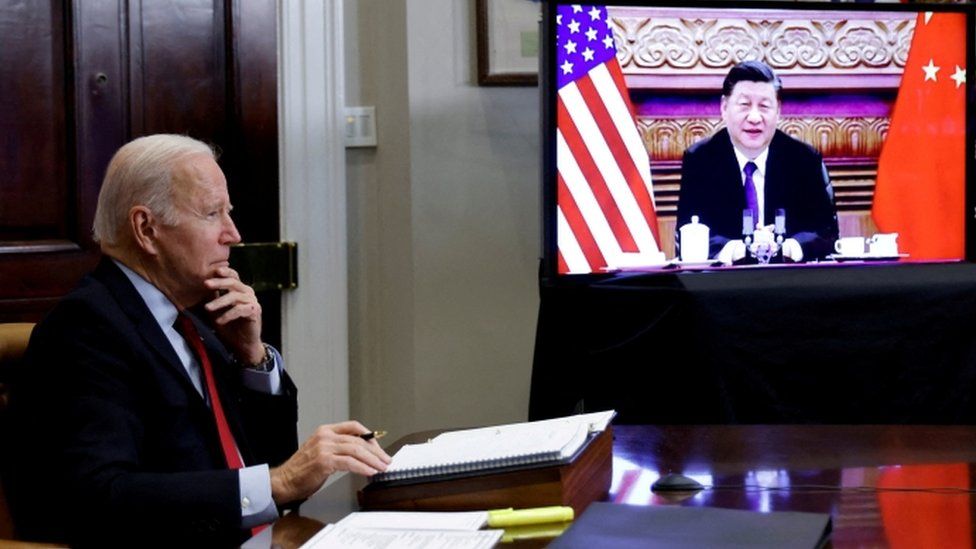 US and Chinese presidents threaten each other over Taiwan