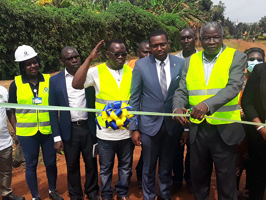 Construction of World Bank funded roads in Entebbe Municipality kicks off