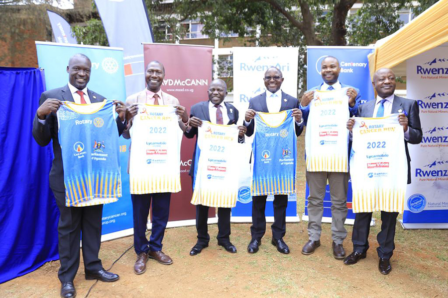 Rotary, Centenary Bank launch 11th edition of Rotary Cancer Run 
