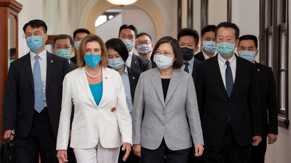 Pelosi visit to Taiwan forces China to make a response