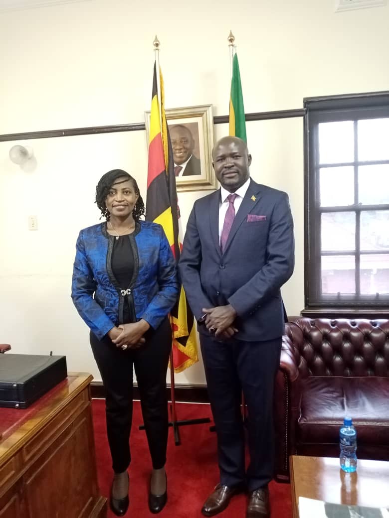 Amb.Amoru woos Zimbabwe to support Uganda’s candidacy to the ITU-Council
