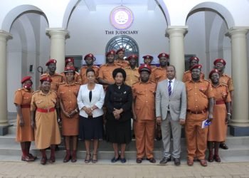 Judiciary swears-in 50 prisons officers as justices of the peace