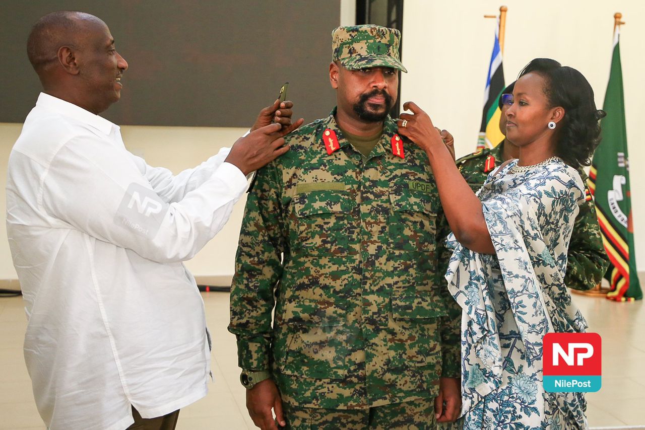 PICTORIAL: Gen Muhoozi Officially Decorated As Four-star General - Nile ...