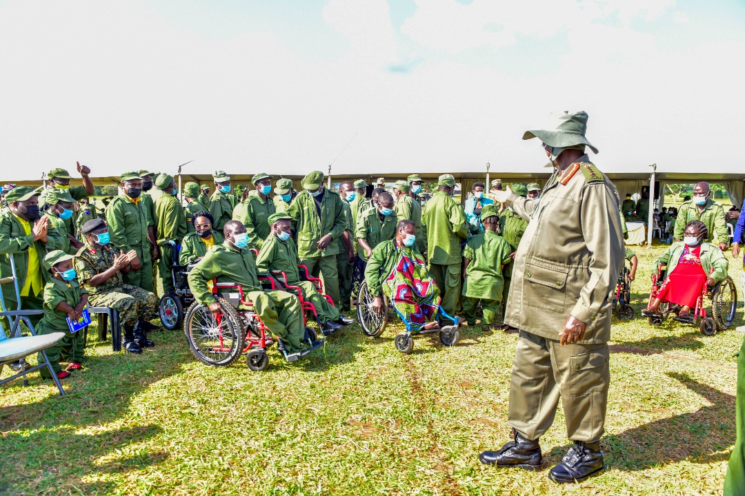 Uganda should at some point have no disabled people or just a few of those we cannot save- Museveni