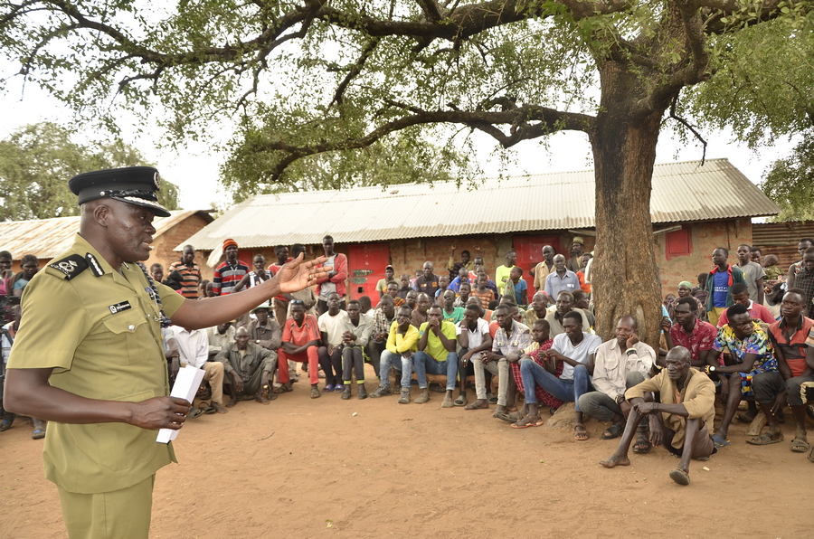 Police takes community policing gospel to Karamoja