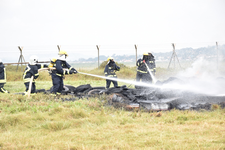 CAA carries out mock drill to test response system at Entebbe airport
