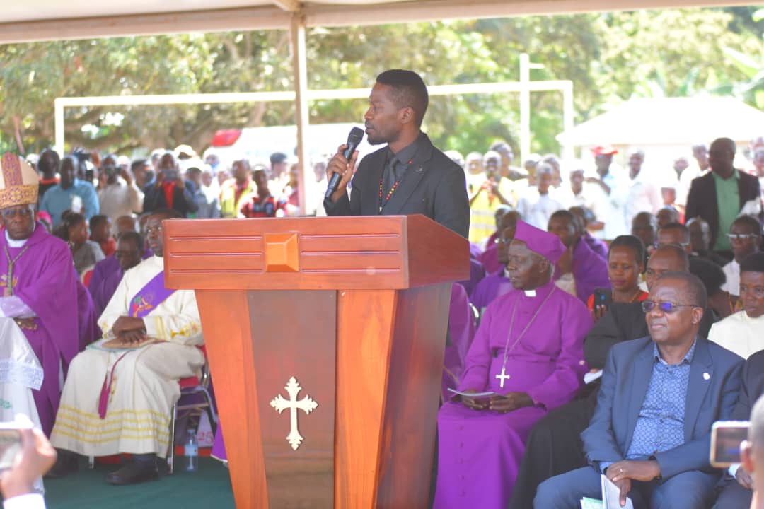 Bobi Wine's full speech at Ssemogerere's burial