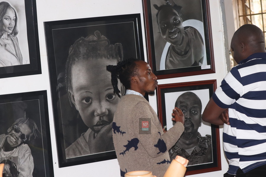 PICTORIAL: Nkumba University holds first ever student art exhibition