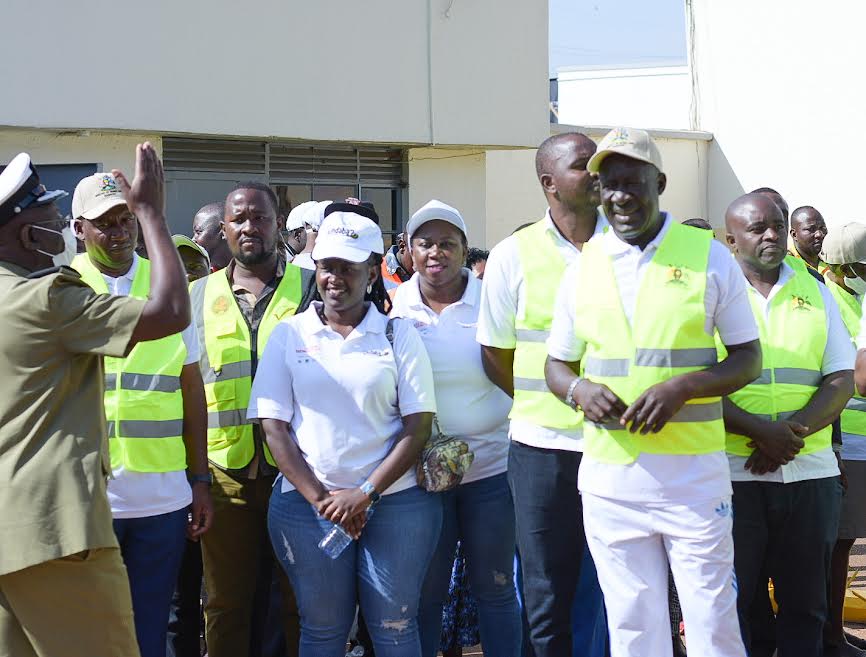 Minister Ecweru commends Nile Breweries for promoting road safety