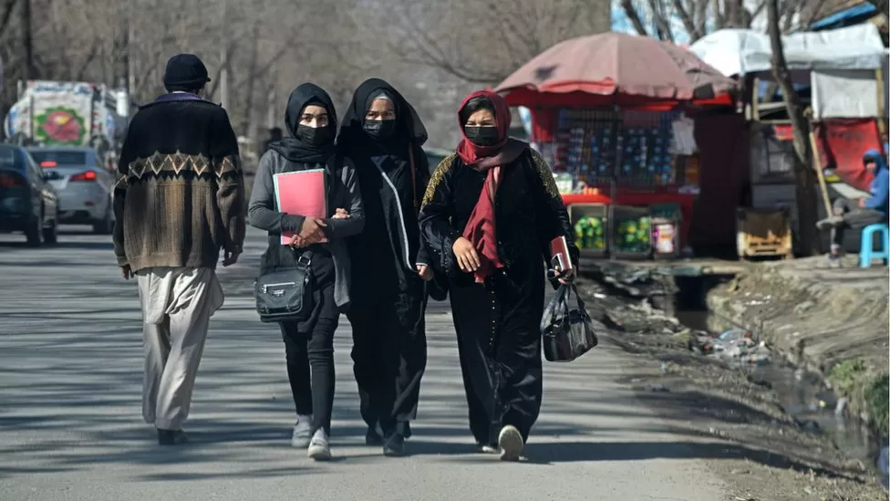 Women banned from university study, again