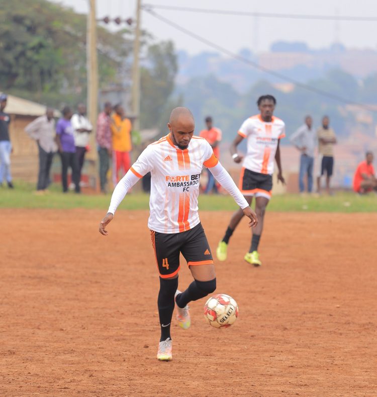 Comedy Store’s Alex Muhangi in charity football match with celebrities