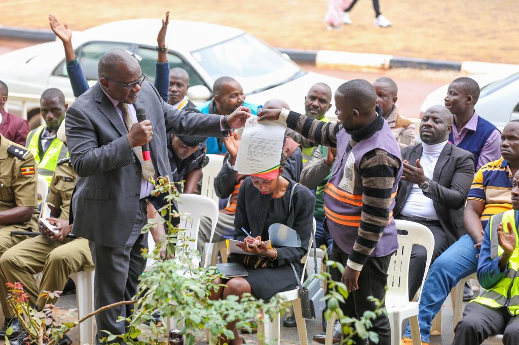 KCCA name Frank Mawejje as the new boda boda leader for Kampala city