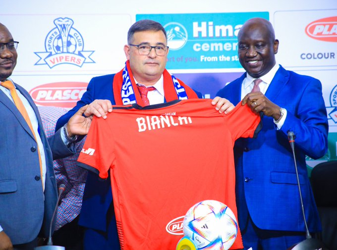 Vipers unveil Brazilian, Bianchi as new head coach