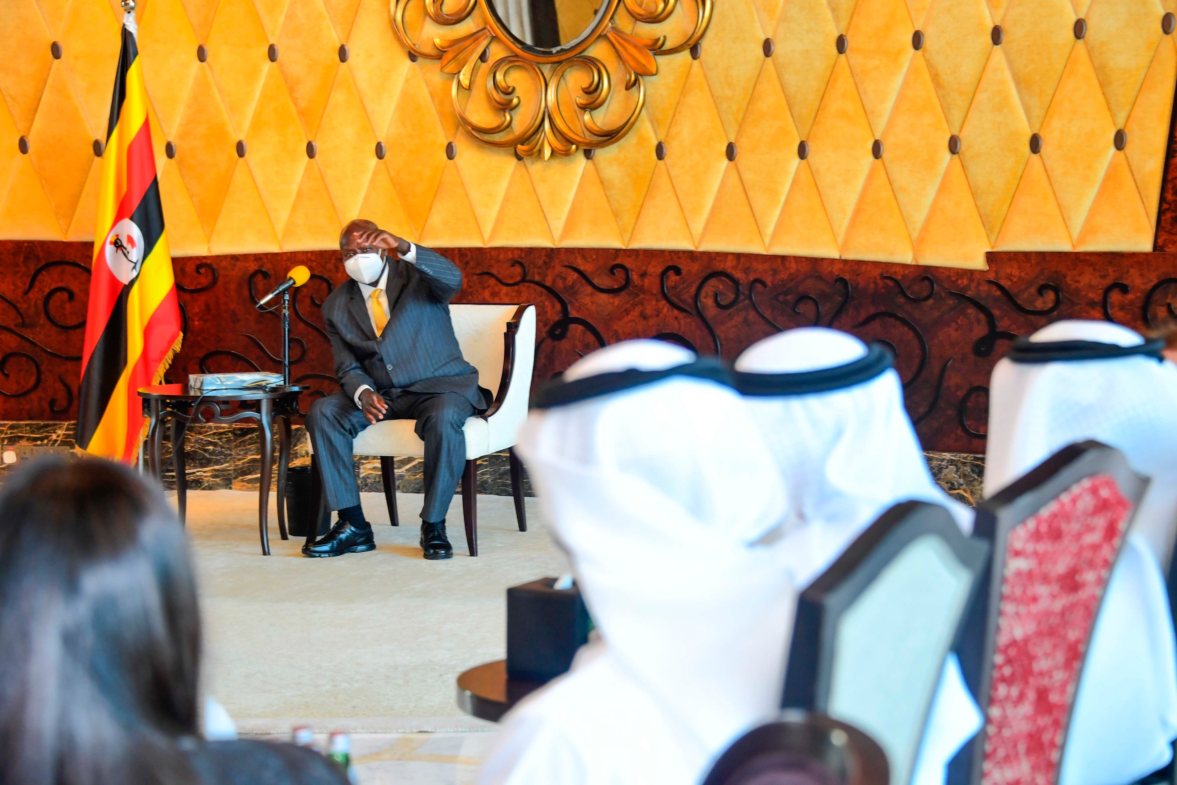 “Our country is a goldmine”- Museveni woos UAE investors to Uganda