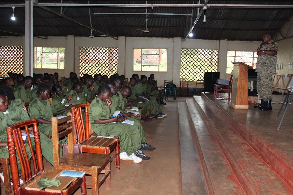 UPDF’s Gen Matsiko tips Jinja tourism students on patriotism
