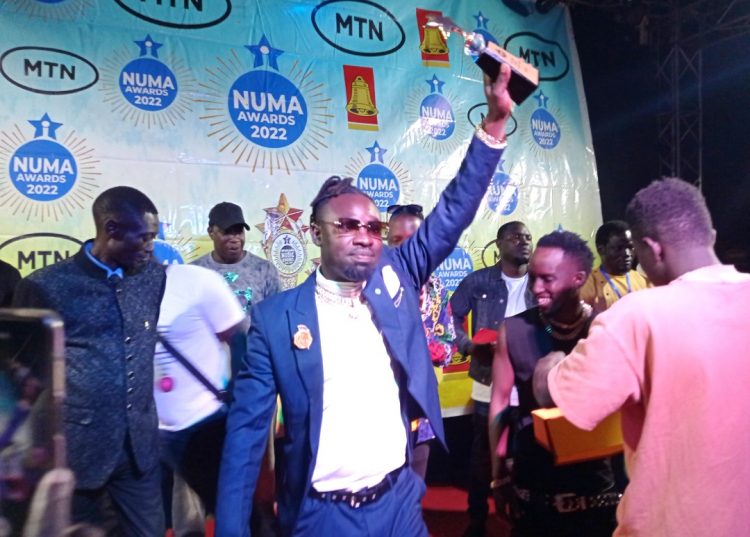 Polite Mosko crowned northern artiste of the year in the MTNsponsored