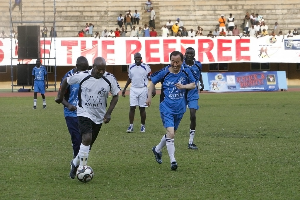 I have been to a court of law only once, and football caused it- Museveni