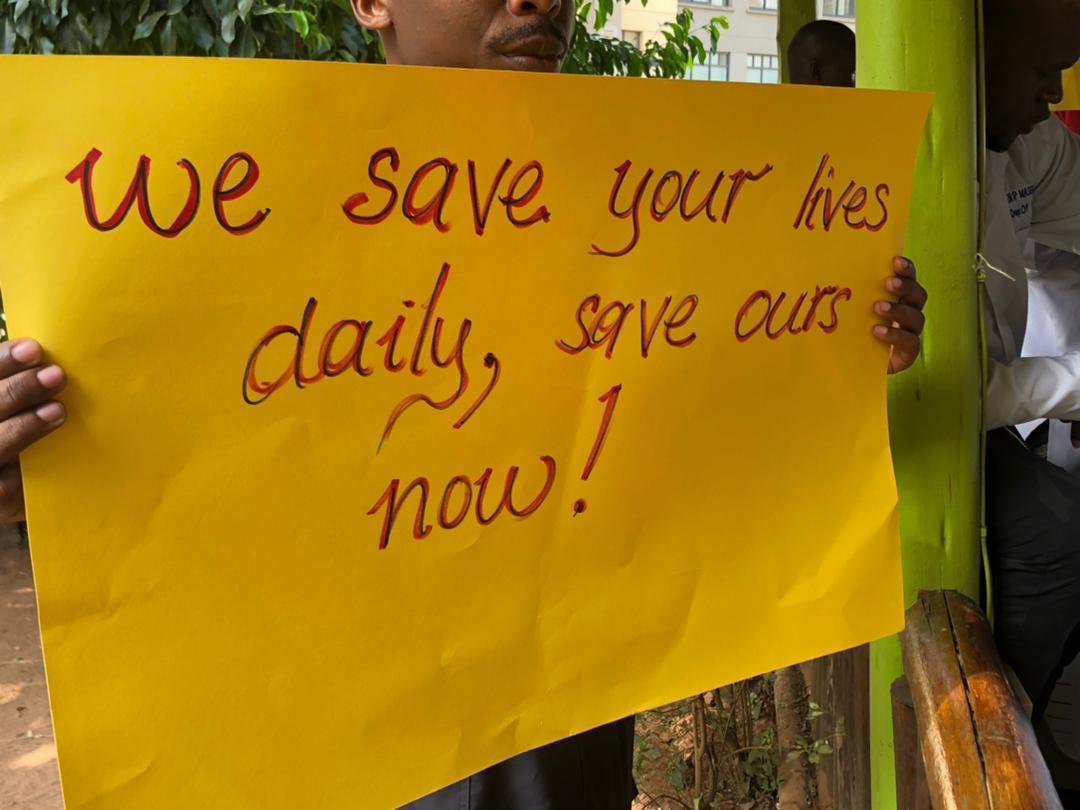 Medics declare industrial action starting Monday after going four months without pay