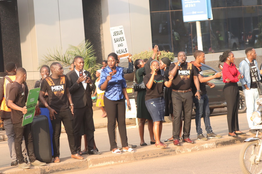 Phaneroo ‘invades’ Kampala streets