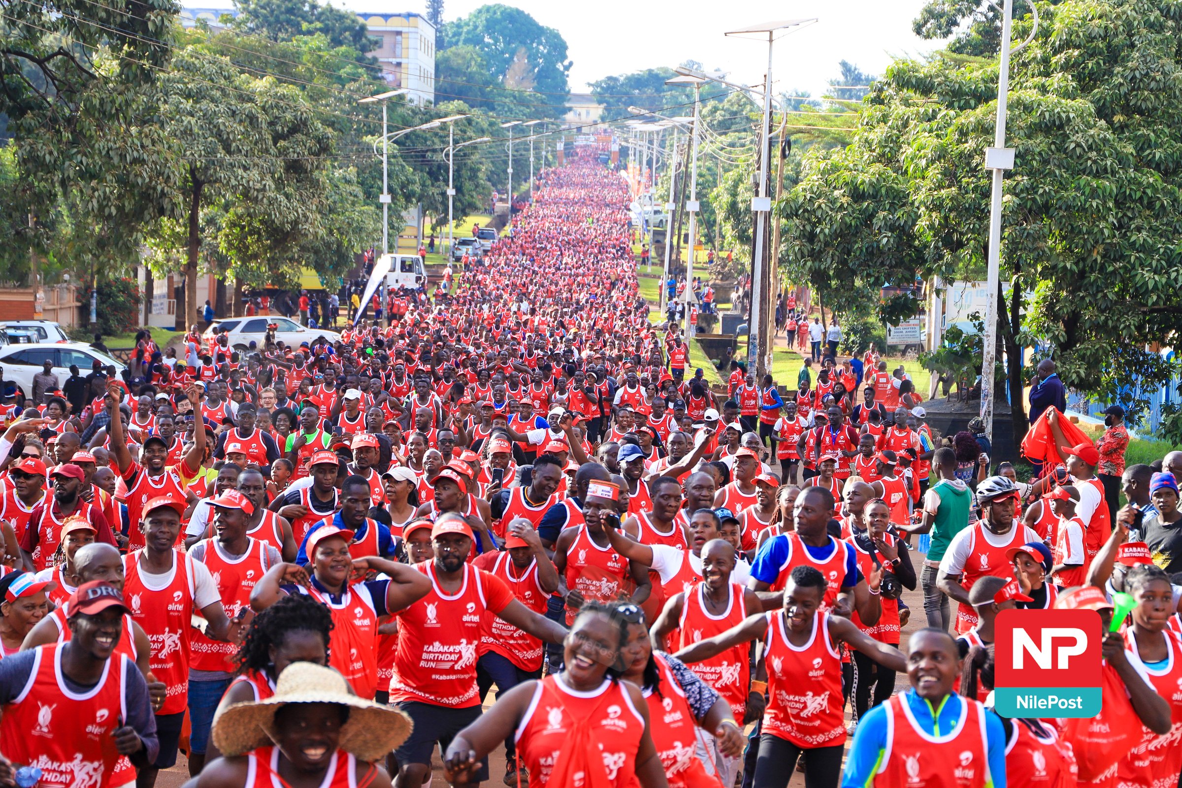 Kabaka warns against dropping  guard on HIV/ AIDS fight as thousands participate in  birthday run