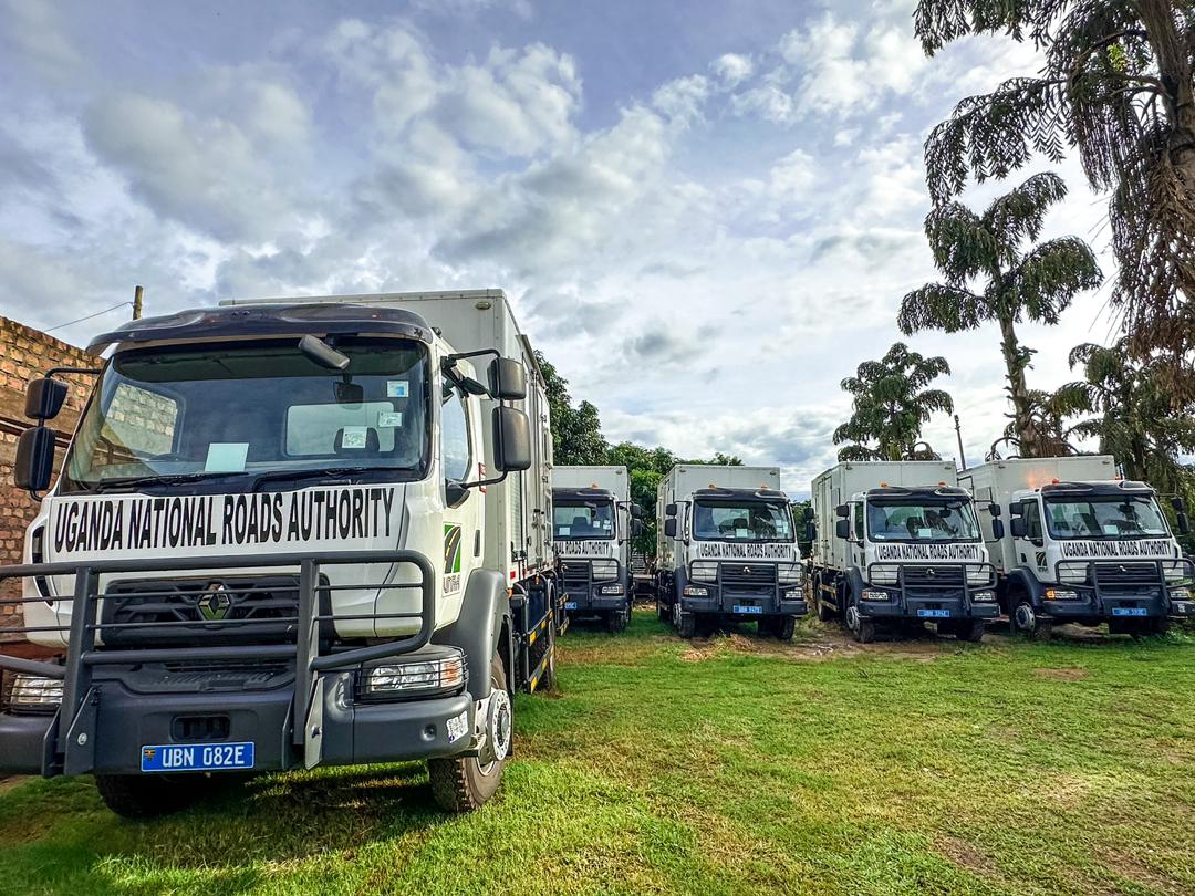 UNRA acquires new mobile station trucks for road maintenance