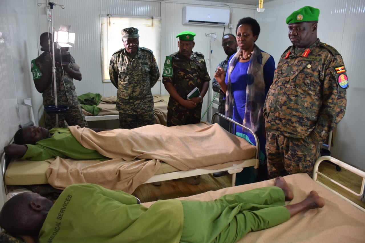 Soldiers who survived  Al Shabaab attack on UPDF base in Somalia steadily recovering
