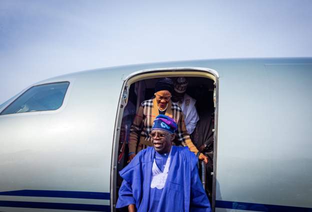 Current and future president fly out for treatment