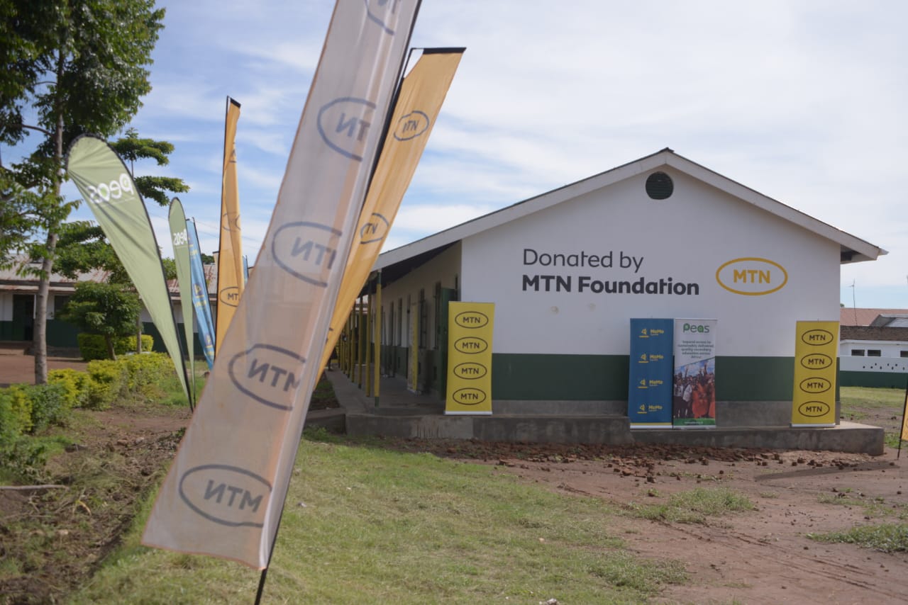 MTN Foundation builds a new classroom block at Town View PEAS High School