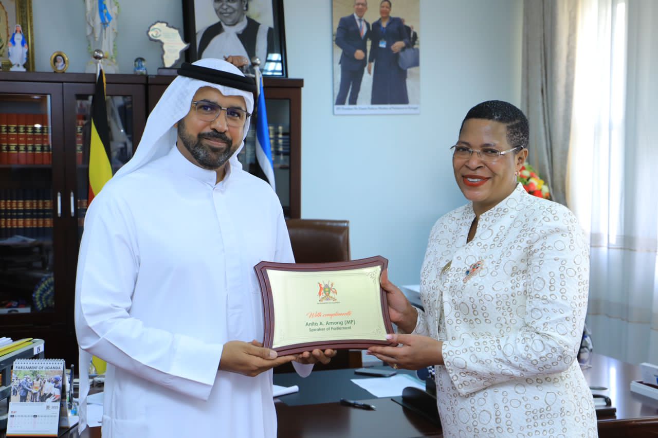 Speaker Among roots for sports development in meeting with UAE ambassador 