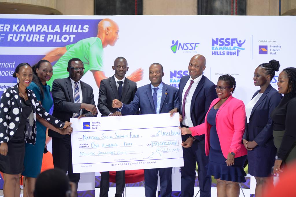 Housing Finance Bank sponsors 2023 NSSF Kampala Hills Run to support education in Uganda
