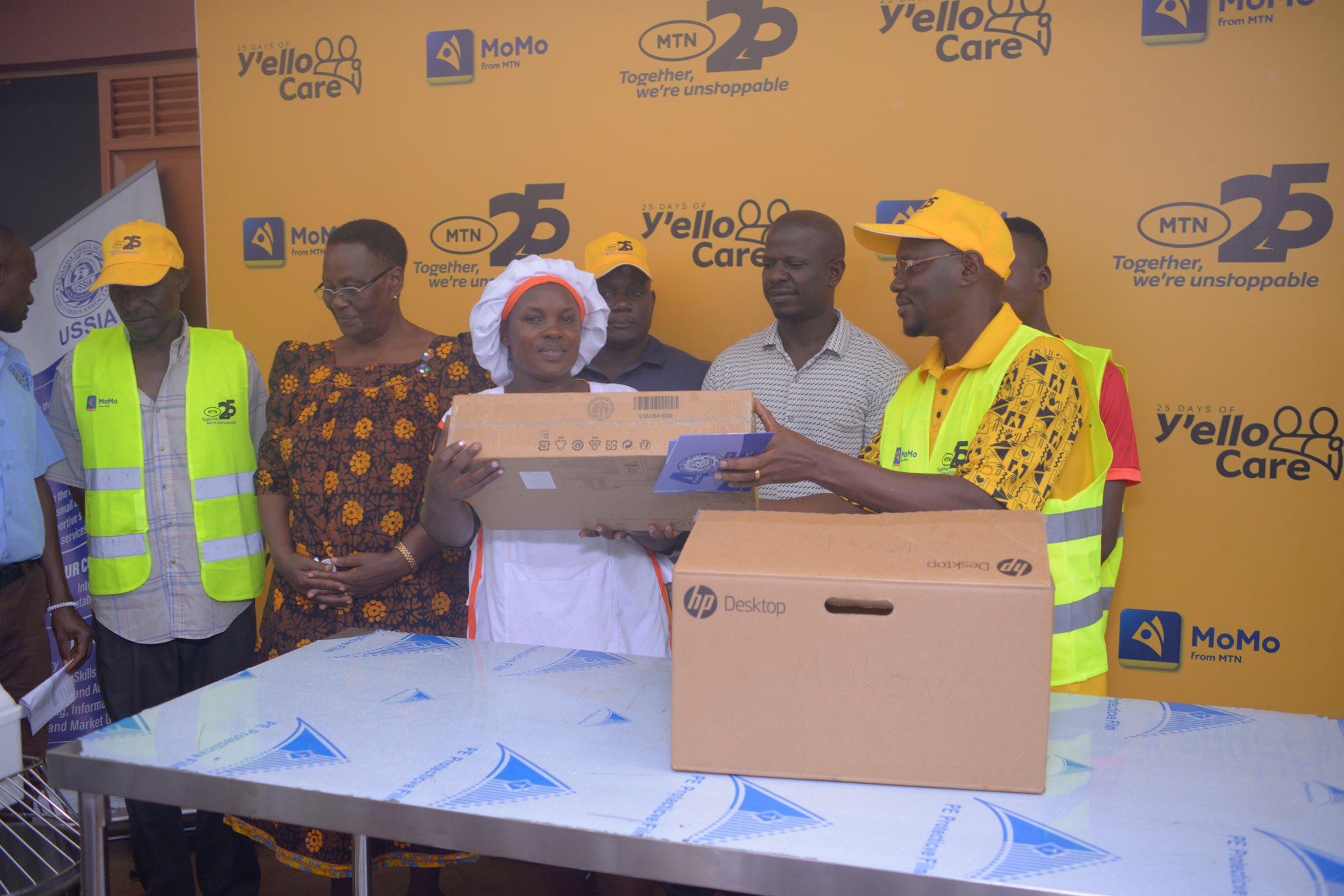 MTN Uganda, USSIA extends support to Mulungi Confectionary and Skilling Center in Mukono district