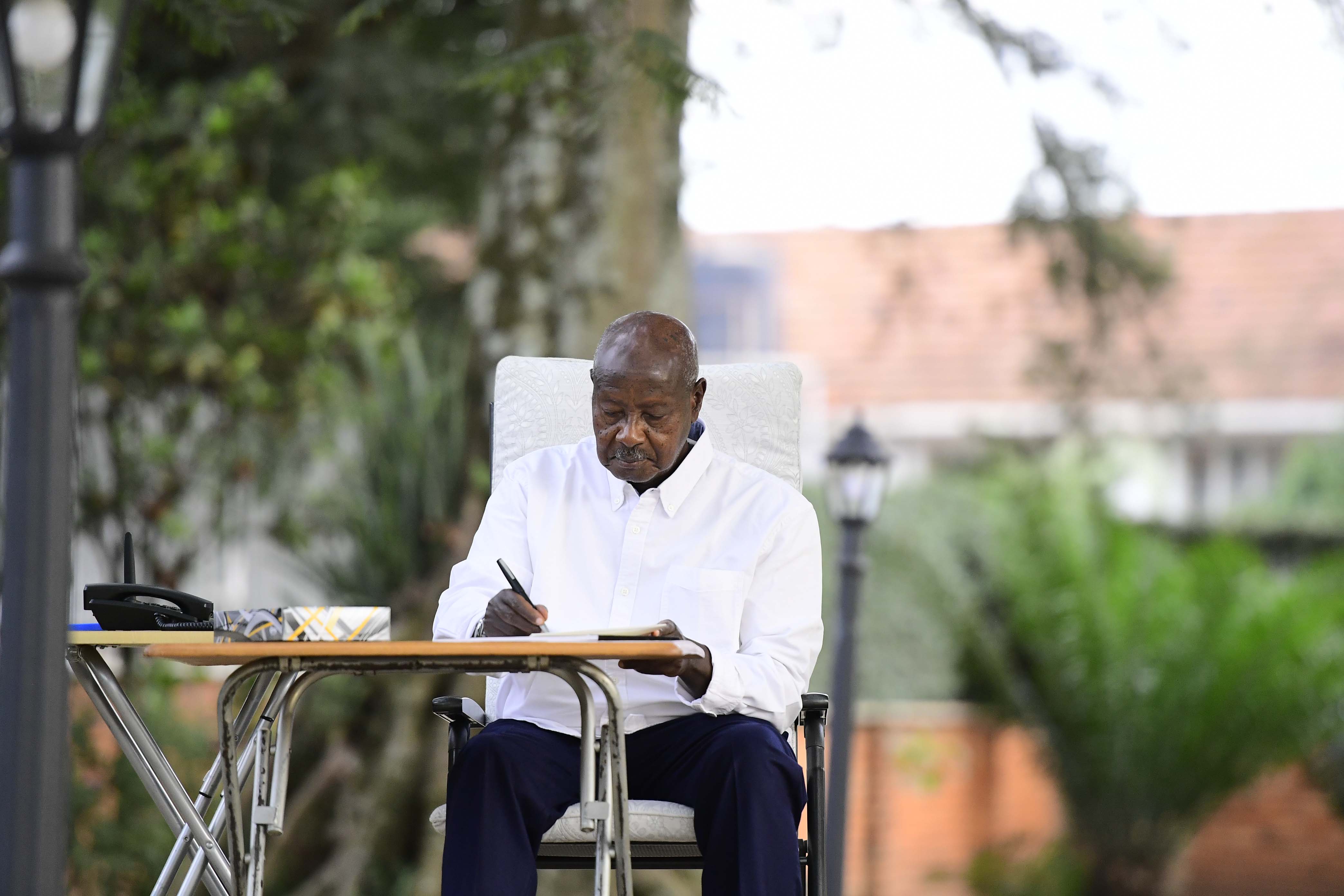 Museveni blasts the West for failure to stop terrorism in Africa