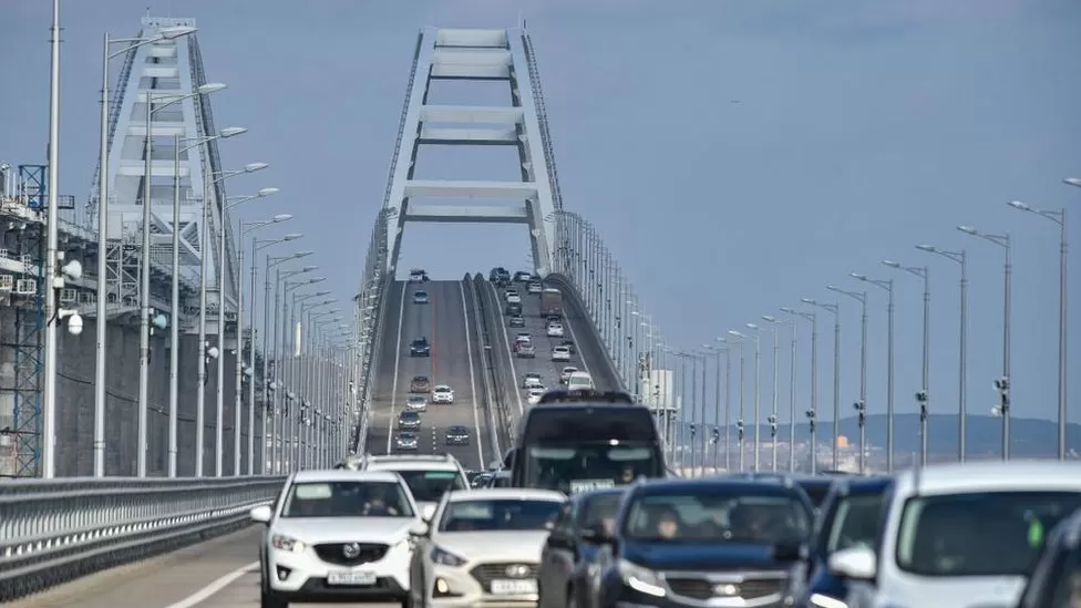 Two dead after 'emergency' on Crimea bridge