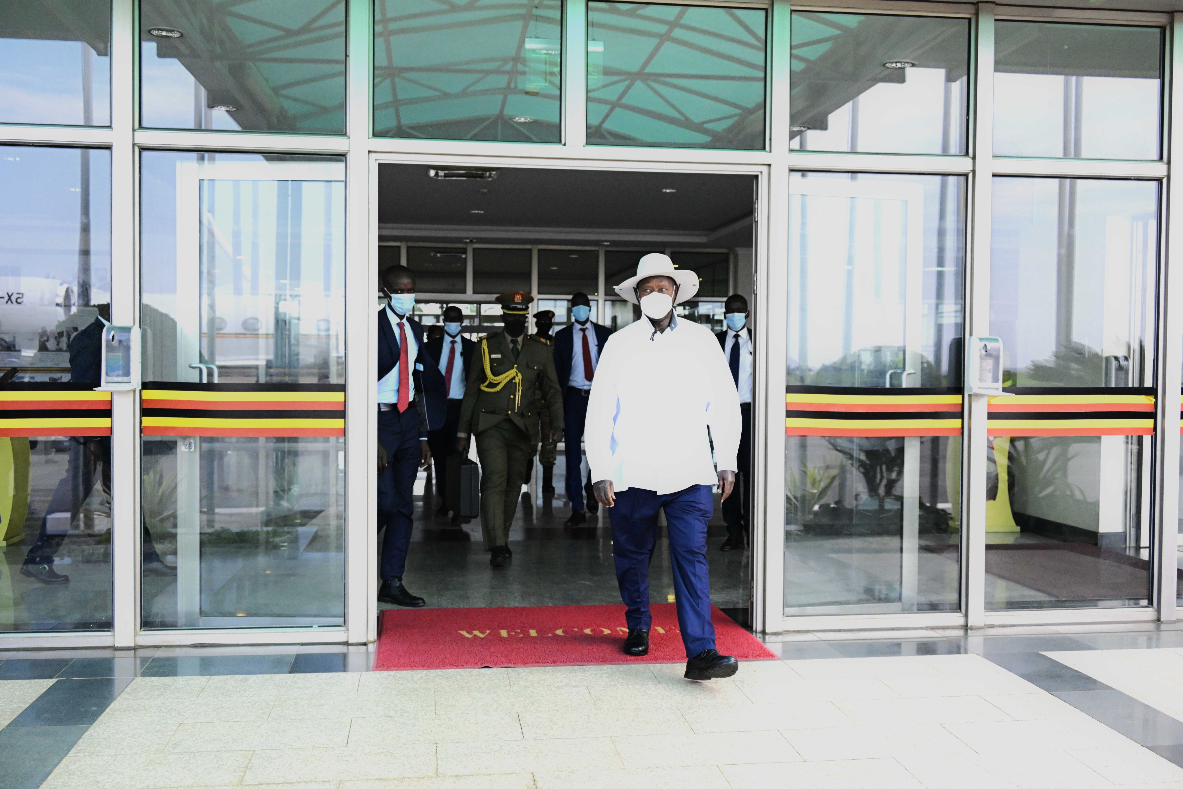 Museveni leaves for Russia-Africa summit