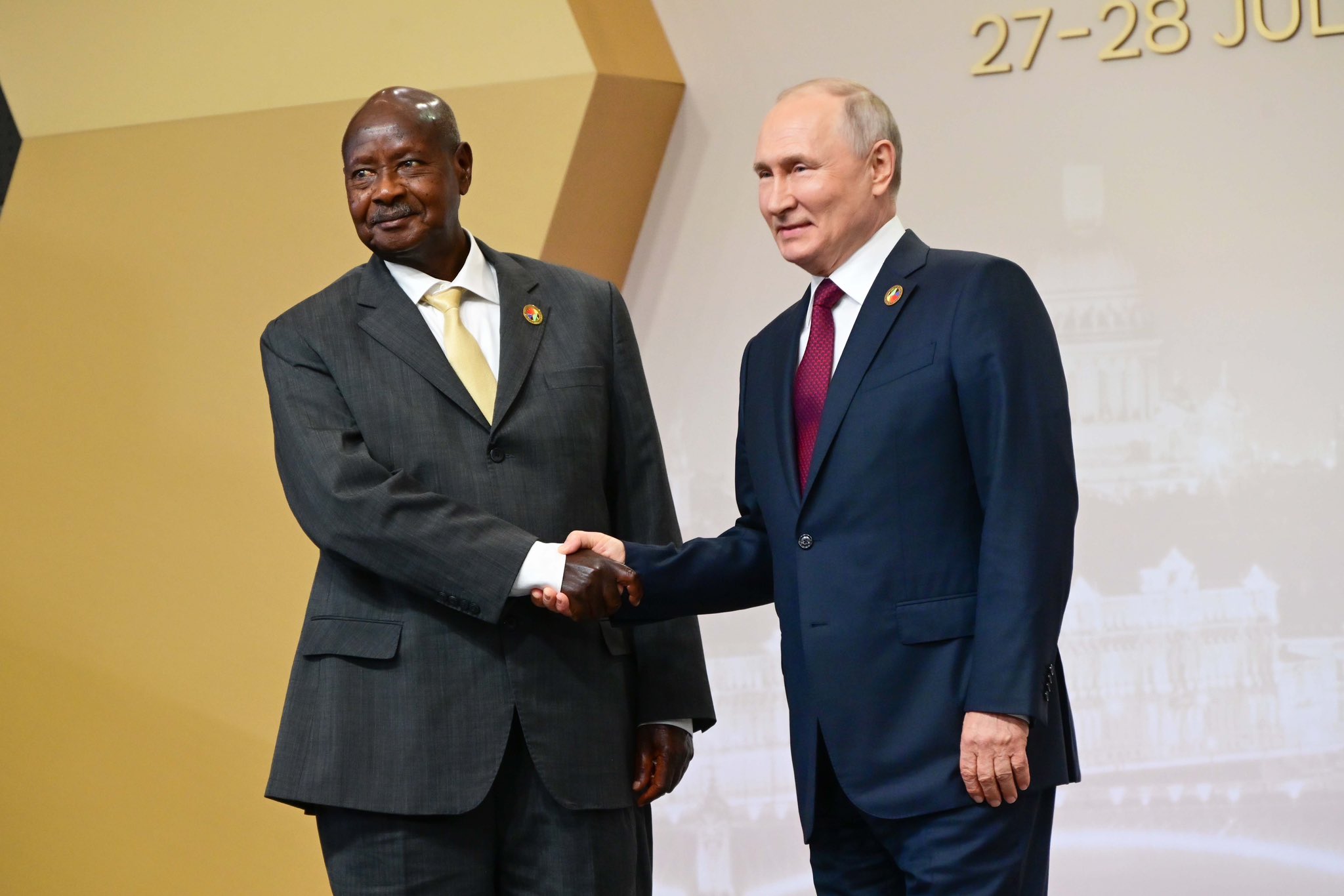 Museveni asks Russia to discourage importing Africa's raw materials