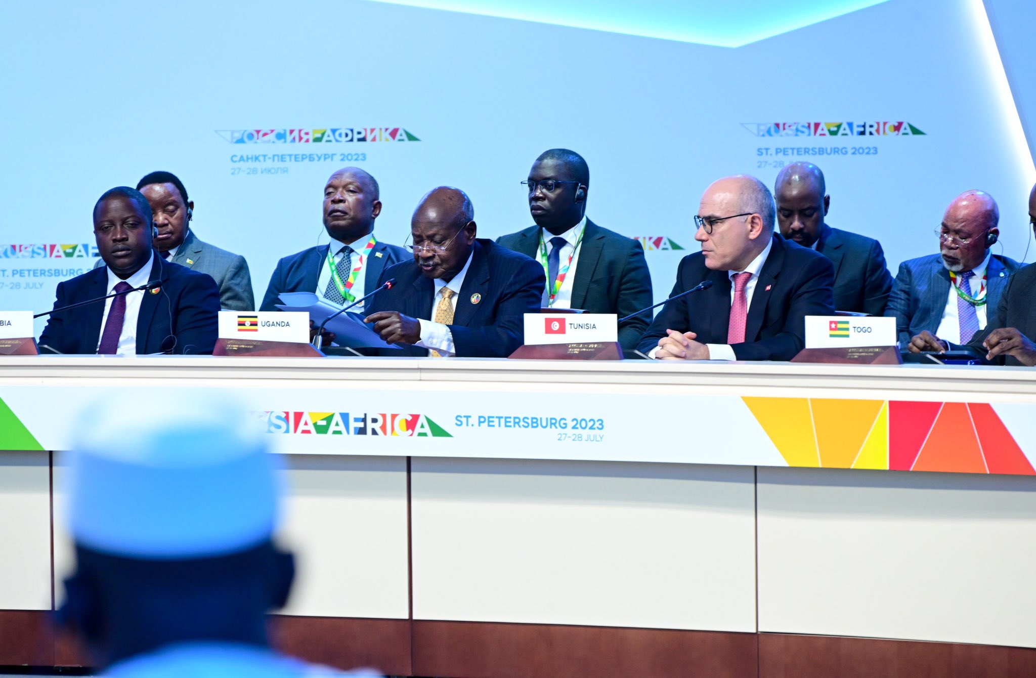 Stop fermenting opportunistic wars, coups, Museveni tells world at Russia-Africa summit