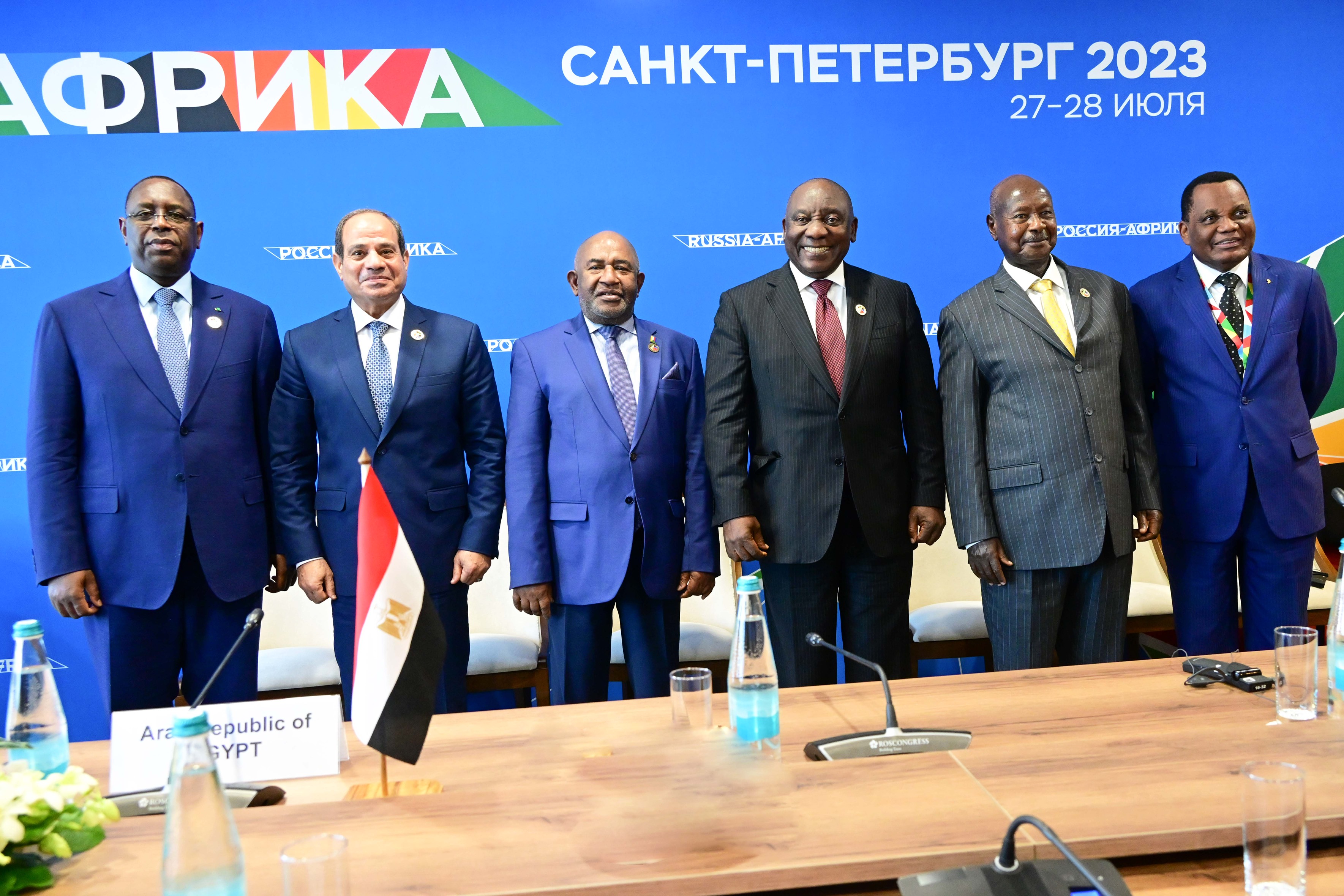 African Leaders condemn Niger Coup during meeting in Russia