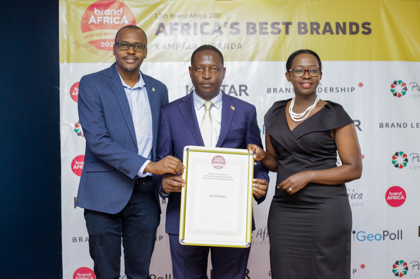 Guinness Uganda wins most admired non-Ugandan brand award at the 13th ...