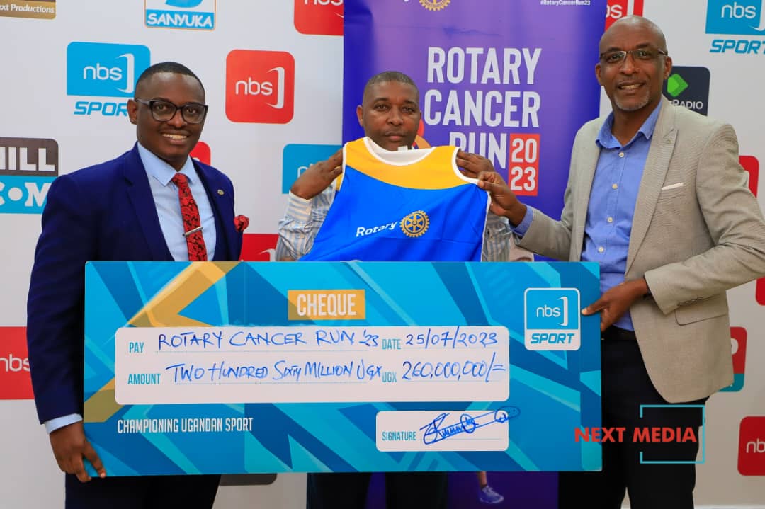 NBS Sport announces Shs 260m sponsorship for Rotary Cancer Run 2023