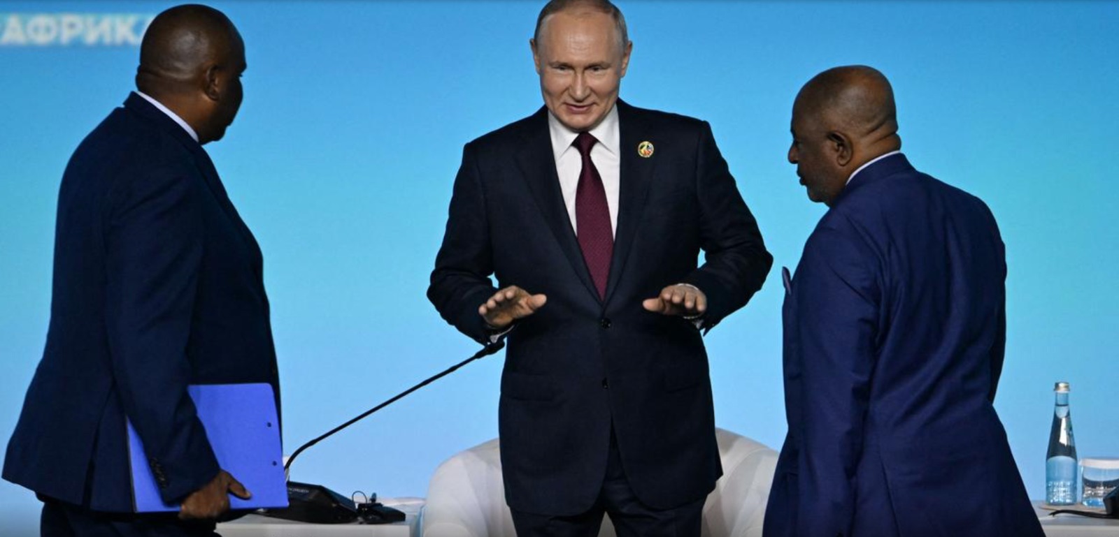 African leaders urge Putin to consider Ukraine peace plan