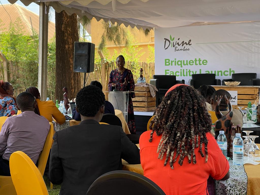 Facility that uses bamboo to make briquettes to promote clean cooking launched