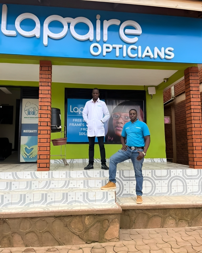  Lapaire spreads wings with 9th optical shop in Kampala