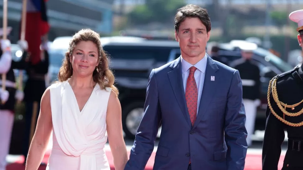 Canadian prime minister Justin Trudeau and wife Sophie separate